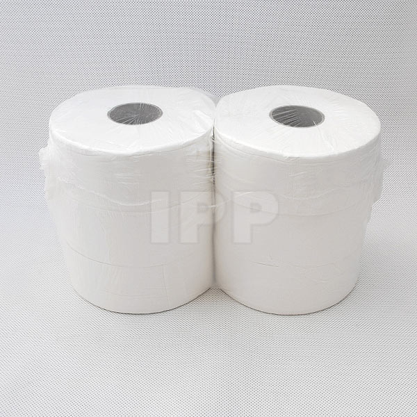 Toilettenpapier Jumbo 2-lagig hoch weiss 6 Rollen 